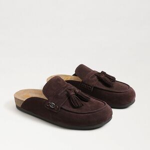Sam Edelman Astrid Mules Brown Suede